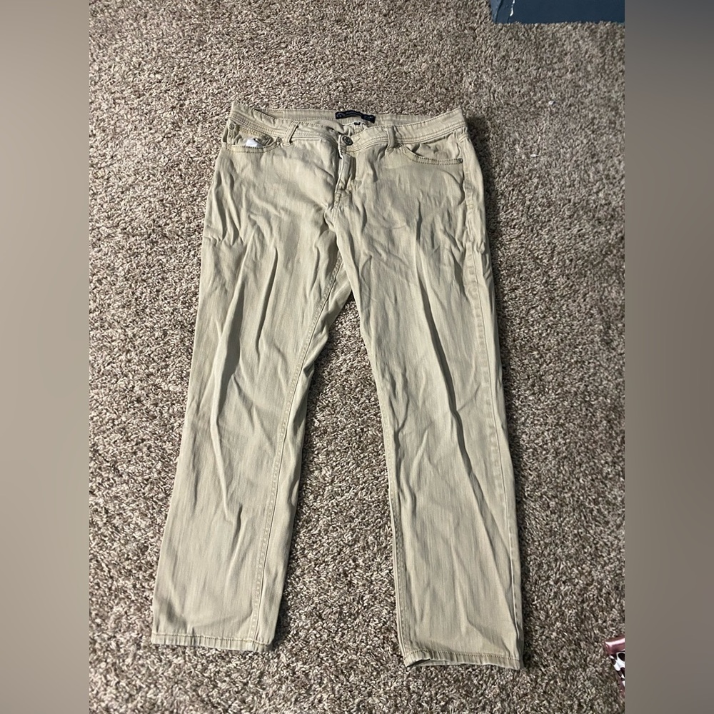 tan jeans